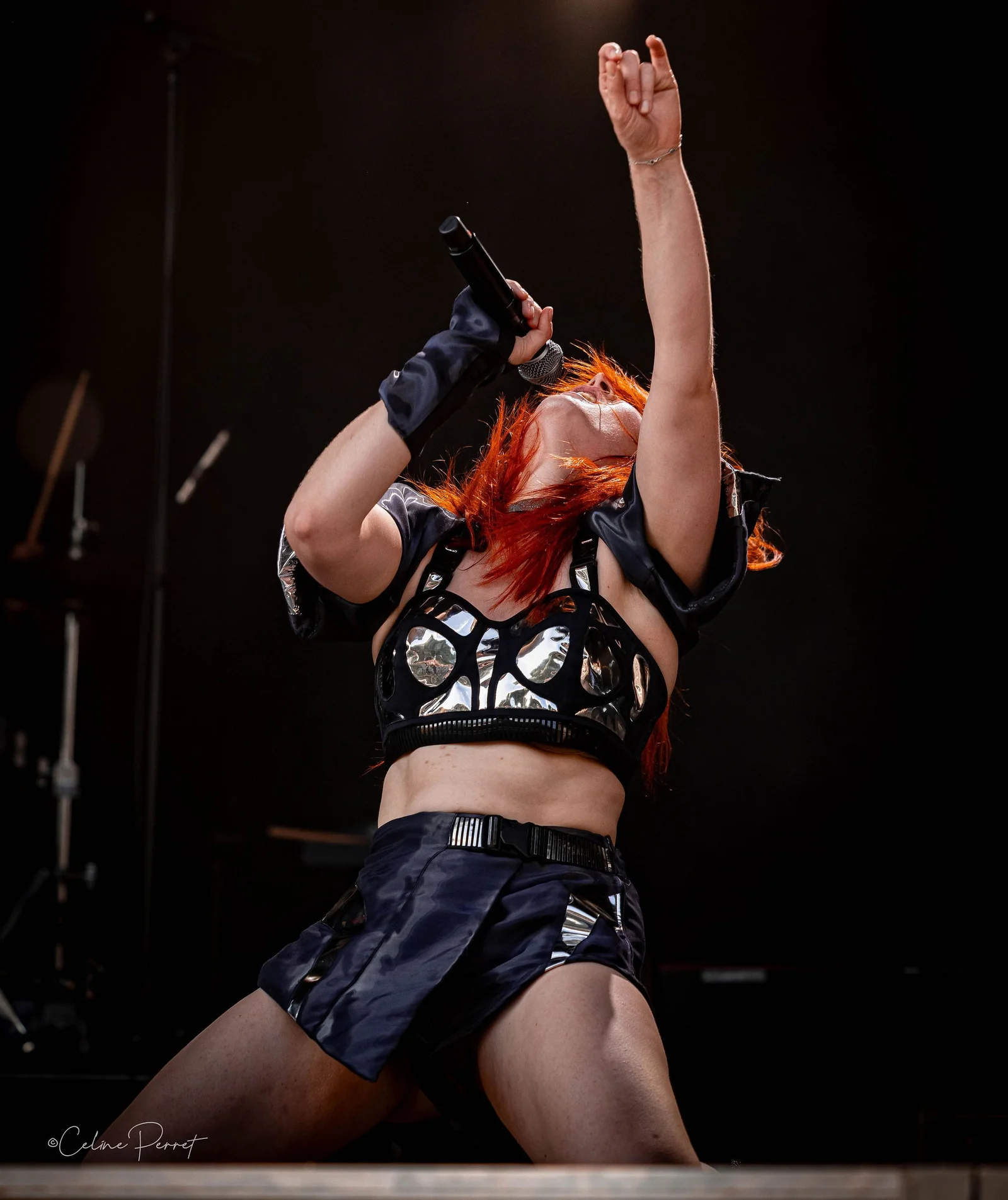 Adeline Toniutti sur scène